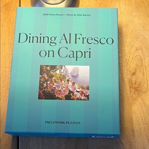 Piecework Puzzles Dining Al Fresco on Capri Puzzle